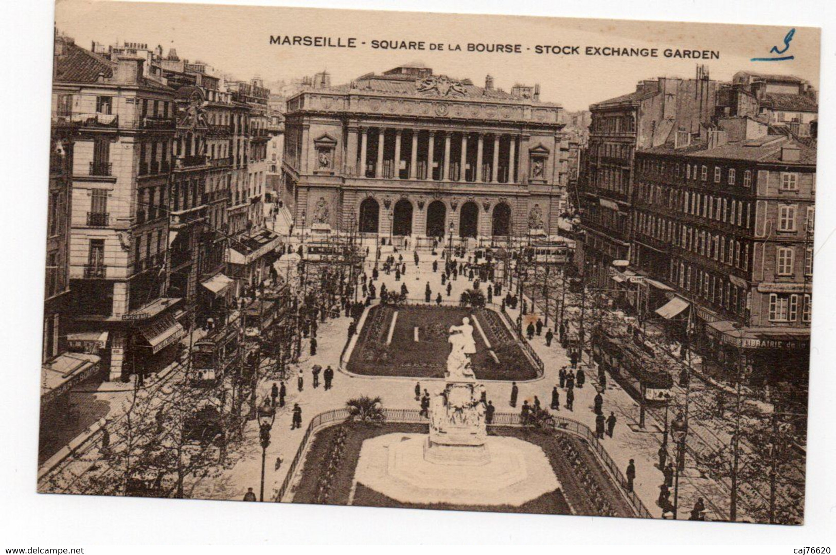 Marseille , Square De La Bourse - Parks