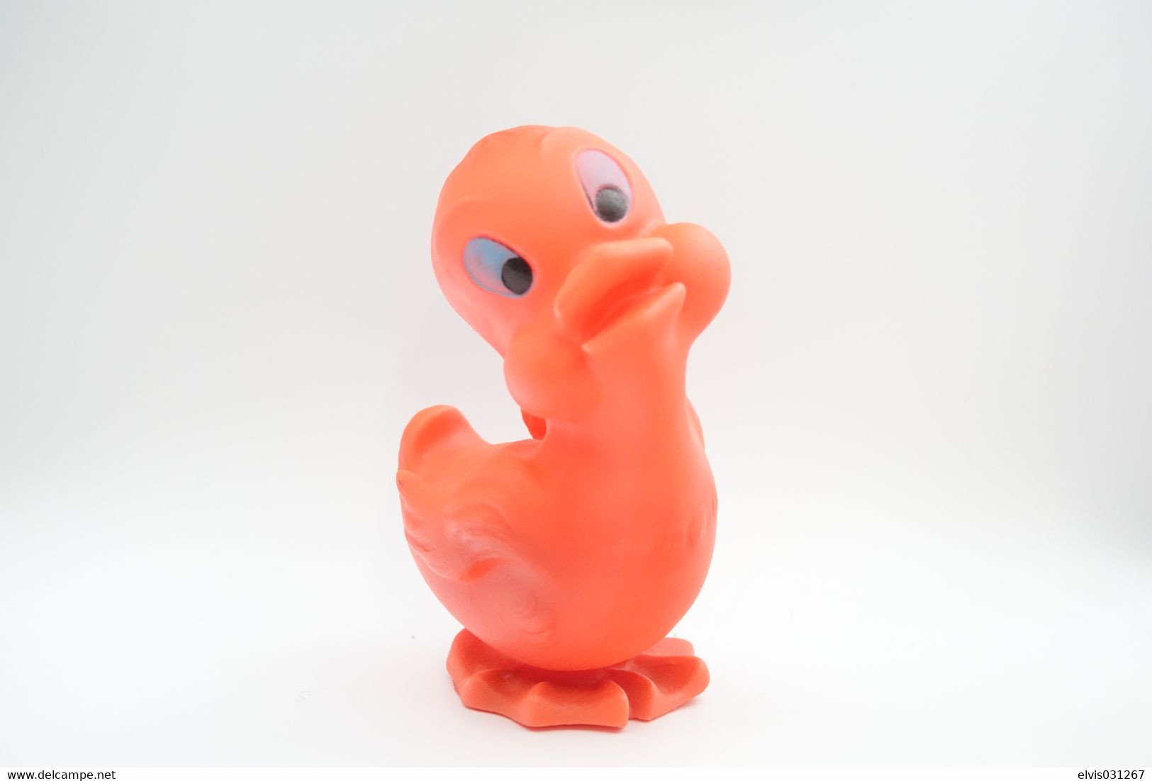 PIEPER POUET SQUEAKY: PLAGIAT LEDRAPLASTIC DUCK CANARD EEND  - L=13  - ***   - Rubber - Vinyl - 1960's - Schlümpfe