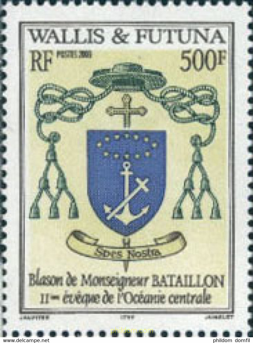 136461 MNH WALLIS Y FUTUNA 2003 ESCUDO DEL MONSEÑOR BATAILLON - Used Stamps