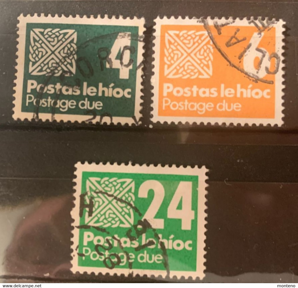 Irlande 1980  Y Et T  27.28.31  O - Portomarken