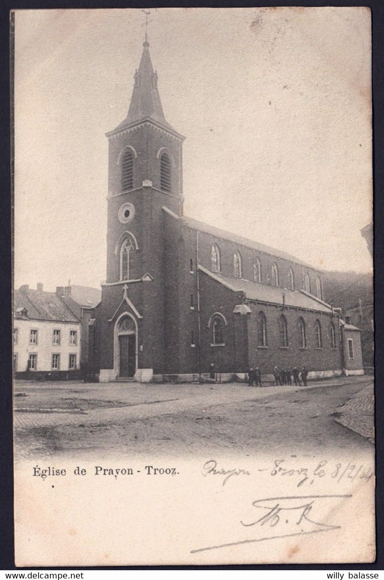 +++ CPA - TROOZ - Eglise De Prayon - 1904  // - Trooz