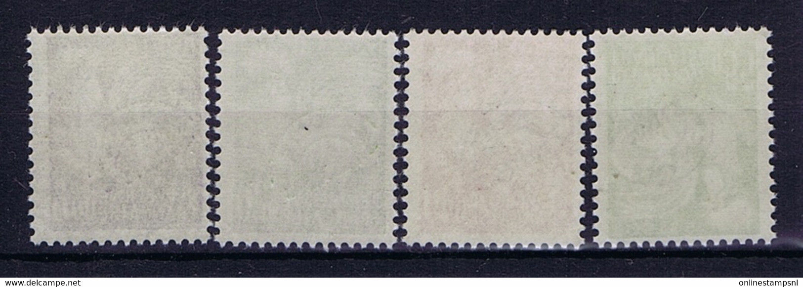 France: Yv 119 - 122 Preobliteres Postfrisch/neuf Sans Charniere /MNH/**  1960 - 1953-1960