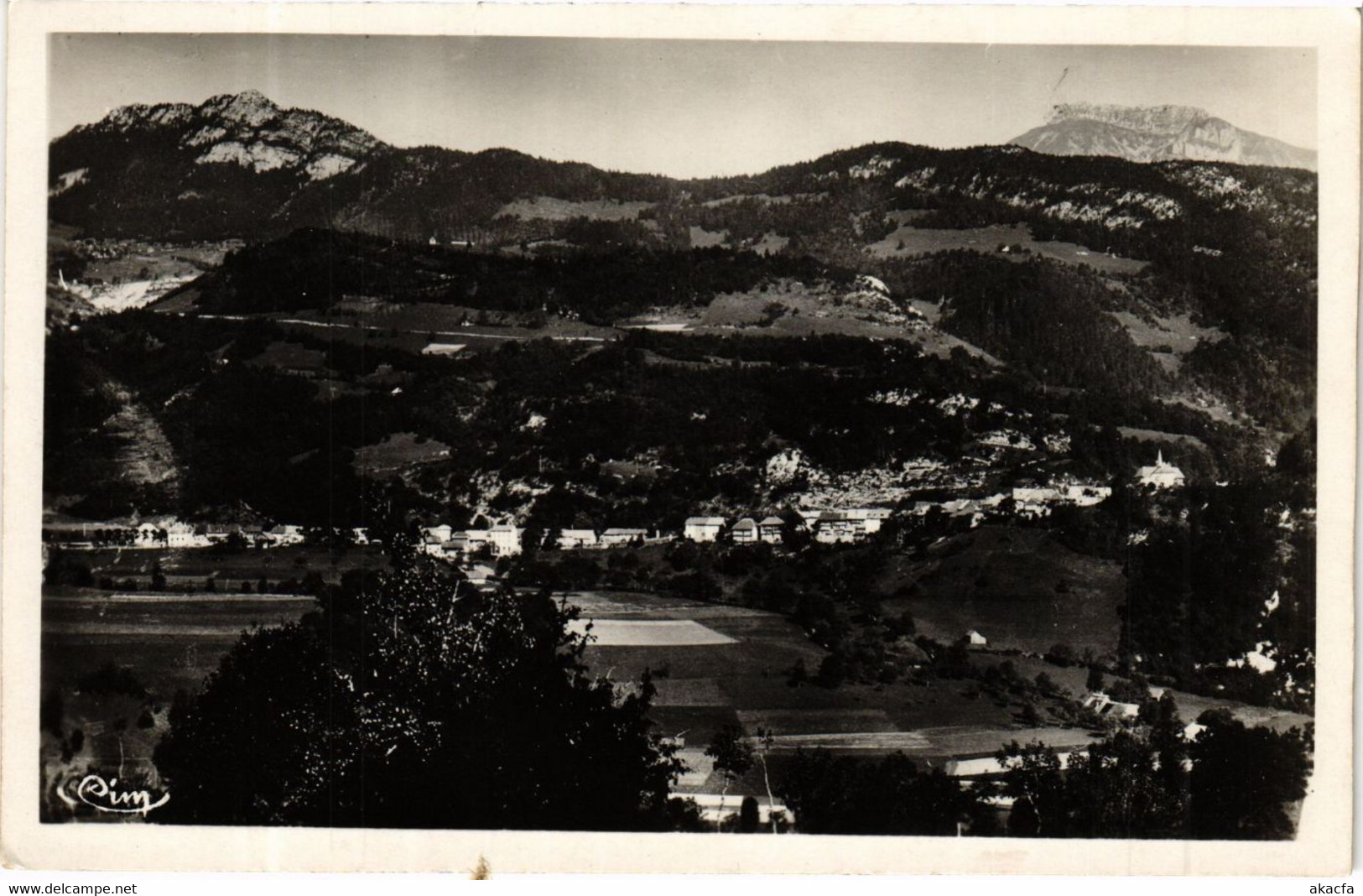 CPA Massif Des Bauges - Le CHATELARD (757 M) - Vue Générale (651878) - Le Chatelard