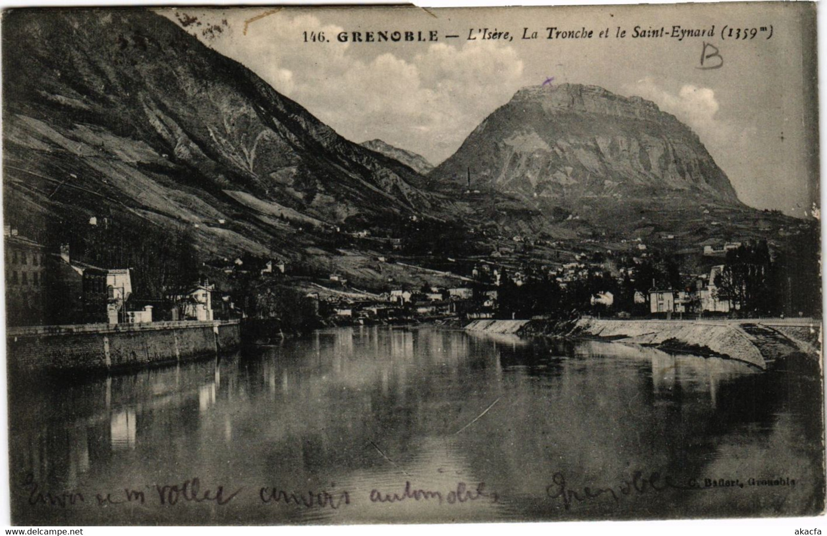 CPA GRENOBLE - L'ISERE La TRONCHE Et Le St-Eynard (1359 M) (652772) - La Tronche