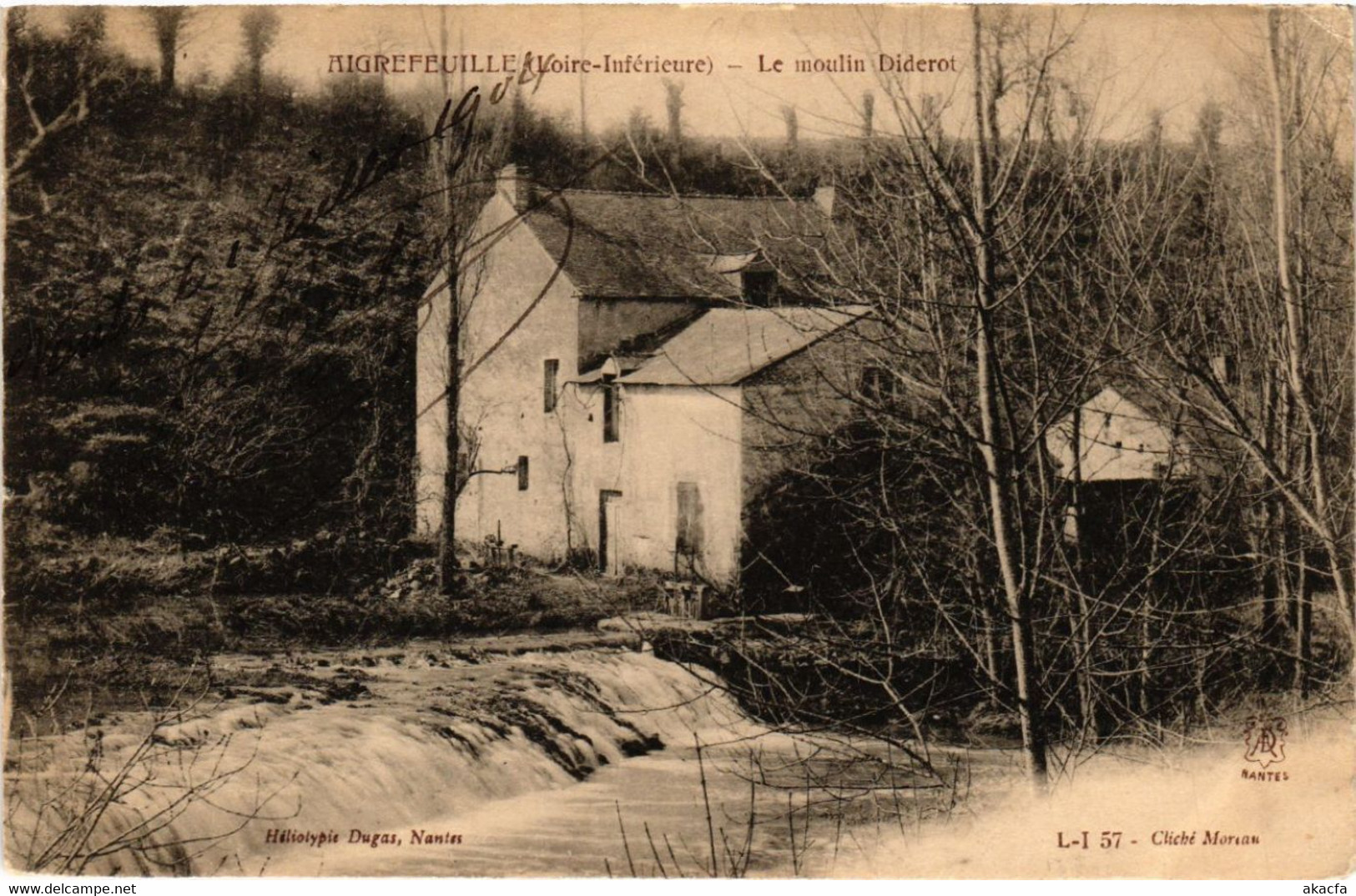 CPA AIGREFEUILLE - Le Moulin Diderot (587582) - Aigrefeuille-sur-Maine