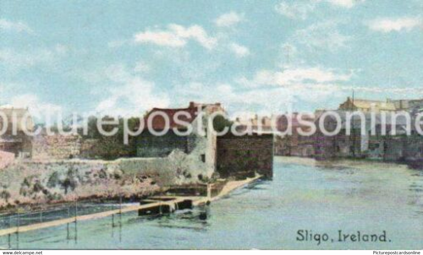 SLIGO OLD COLOUR POSTCARD IRELAND - Sligo