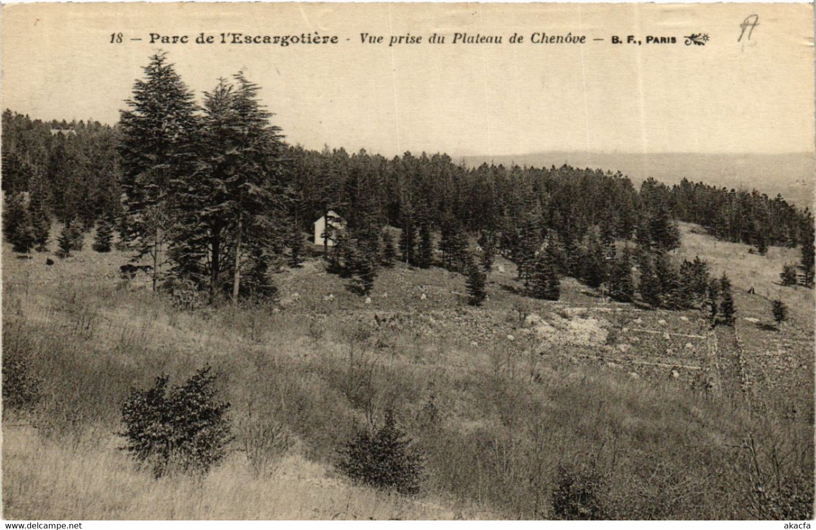 CPA Parc De L'Escargotiere - Vue Prise Du Plateau De Chenove (586349) - Chenove