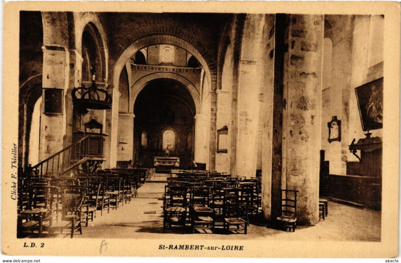 CPA St-RAMBERT-sur-LOIRE (580895) - Saint Just Saint Rambert