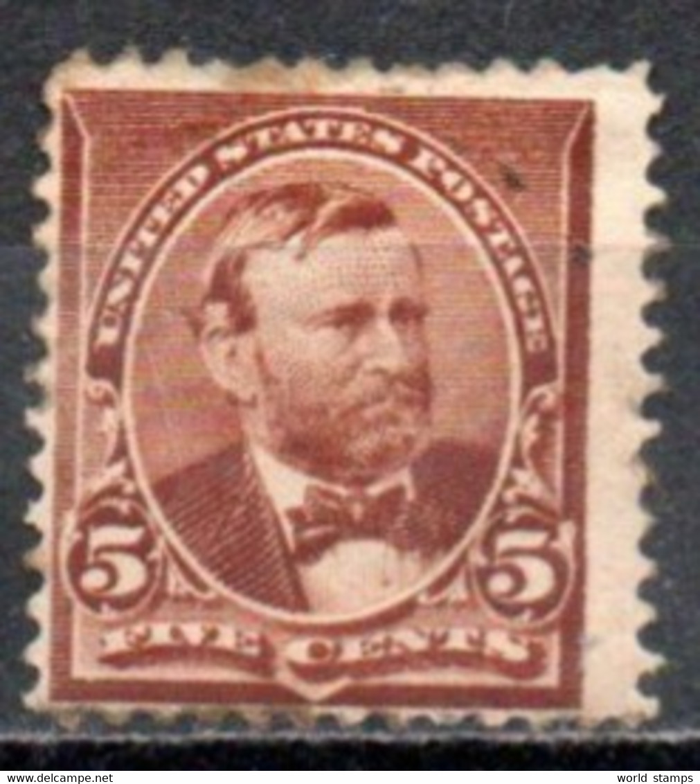 ETATS-UNIS D'AMERIQUE 1890-3 * AMINCI-THINNED - Unused Stamps