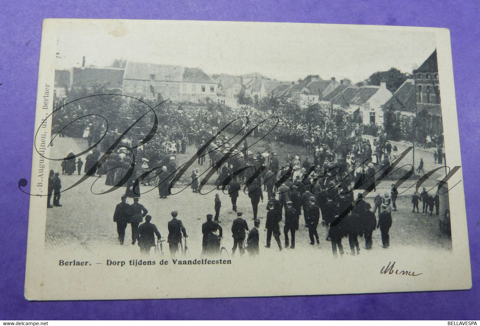 Berlaar  Dorp Tijdens De Vaandelfeesten 191(5) - Berlaar