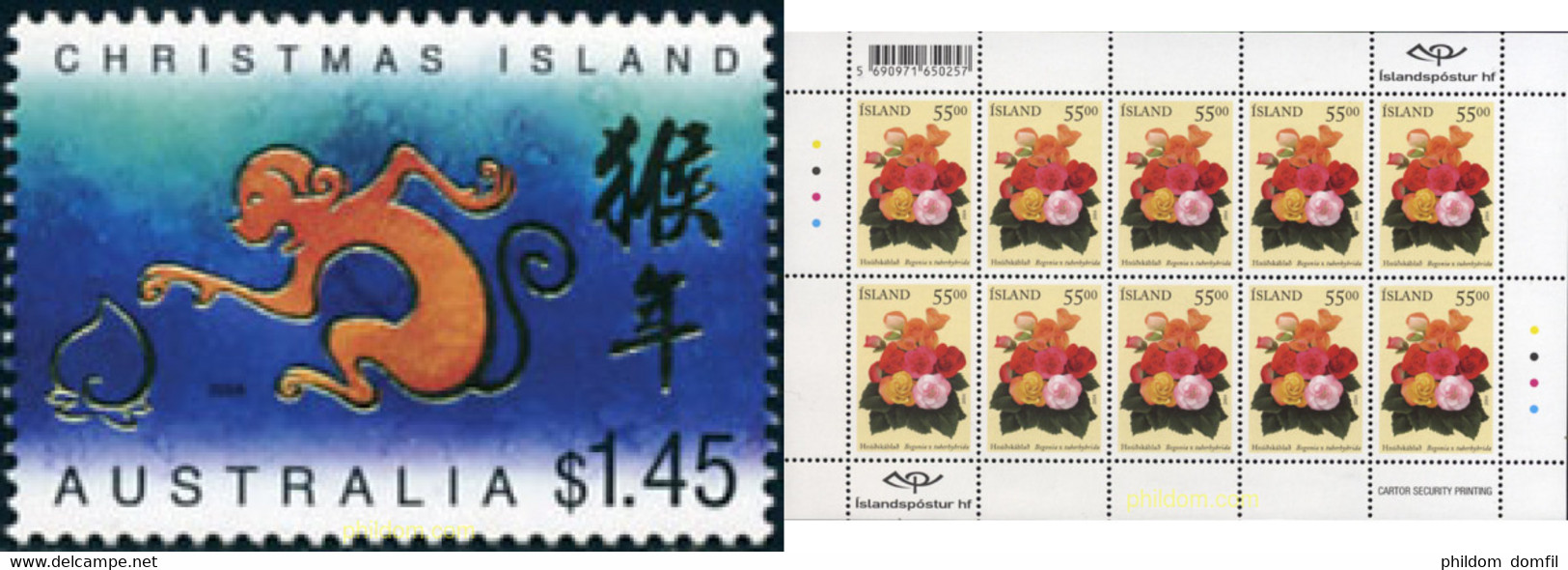 142942 MNH ISLANDIA 2004 FLORA - Collections, Lots & Series