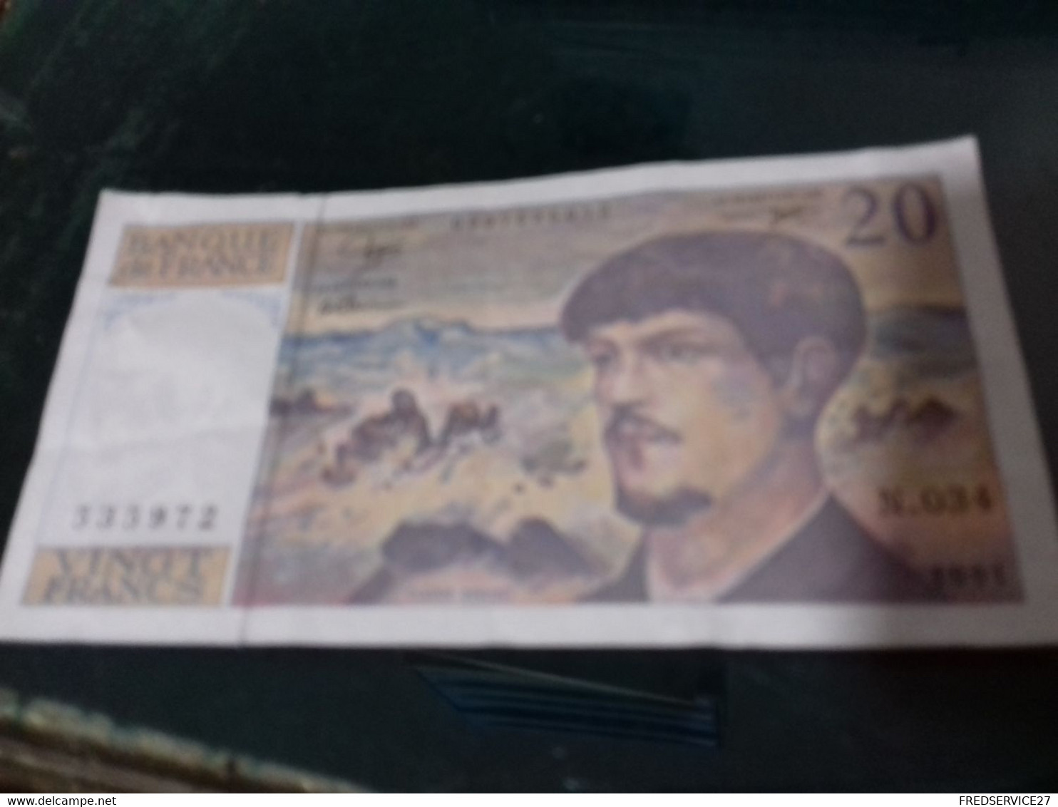 BILLET 20 FRANCS  1991  DEBUSSY - 20 F 1980-1997 ''Debussy''