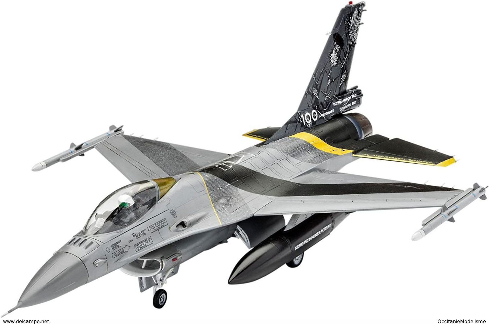 Revell - SET LOCKHEED MARTIN F-16 MLU 100th Anniversary + Peintures + Colle Maquette Kit Plastique 63905 Neuf NBO 1/72 - Avions