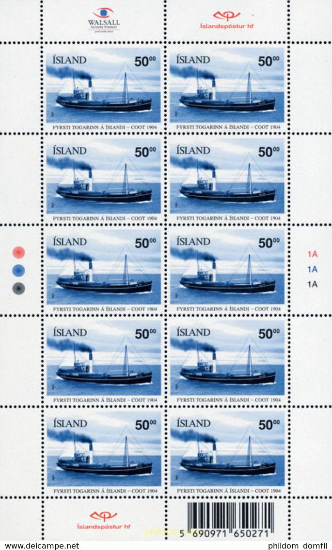 143931 MNH ISLANDIA 2004 BARCOS - Collections, Lots & Séries