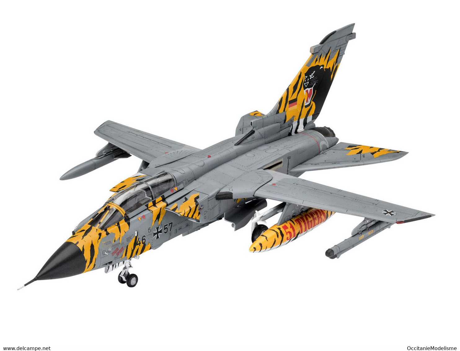 Revell - SET TORNADO TIGERMEET 2018 + Peintures + Colle Maquette Kit Plastique Réf. 63880 Neuf NBO 1/72 - Vliegtuigen