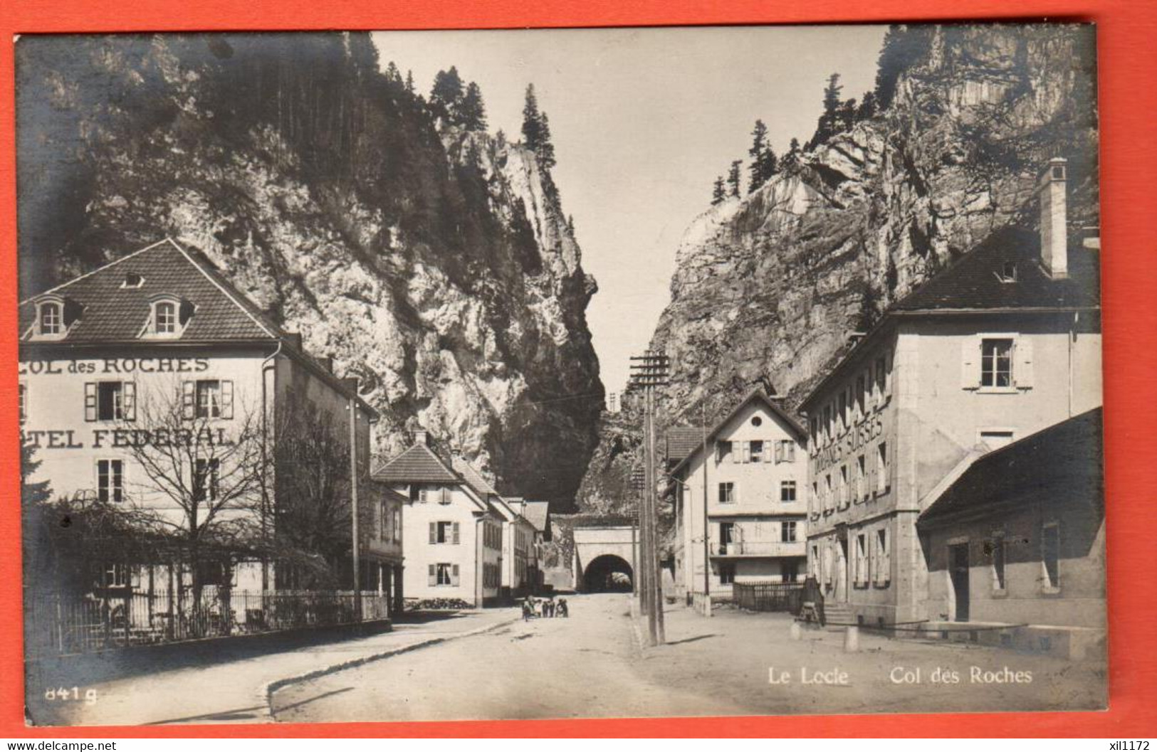 ZSM-18  Le Locle Col Des Roches  Hotel Fédéral Circ. 1920 - Le Locle