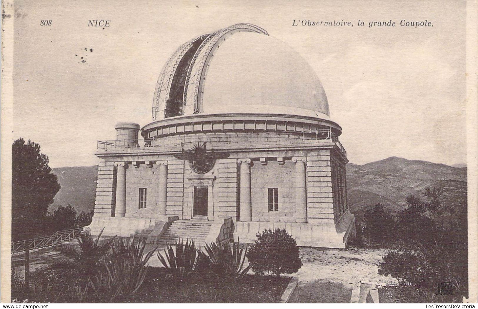 CPA Astronomie - Nice - L'Observatoire - La Grande Coupole - Ancien Etablissement Neurdein Et Cie - Oblitérée 1918 - Astronomie