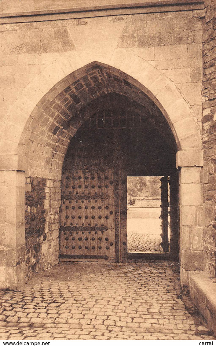 Château De GAESBEEK Lez-Bruxelles - Porche - Porte D'entrée. - Lennik