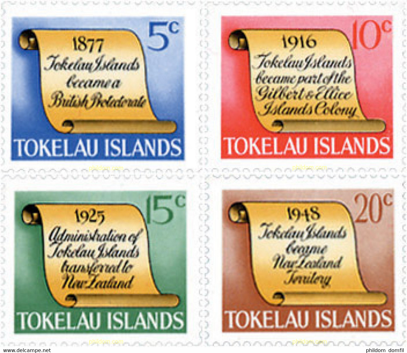 147612 MNH TOKELAU 1969 PERGAMINOS - Tokelau