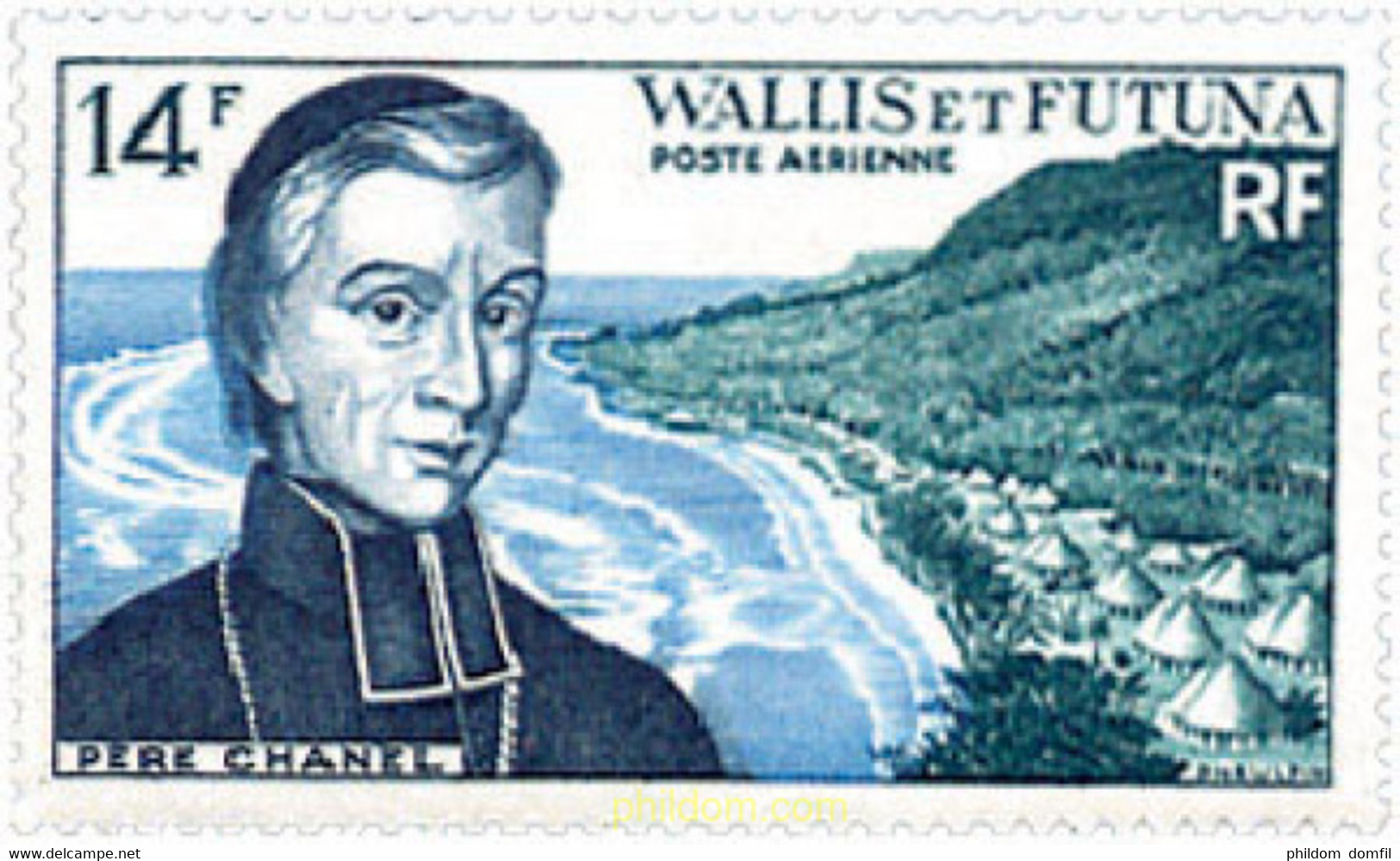 148124 MNH WALLIS Y FUTUNA 1955 PIERRE CHANEL - Oblitérés