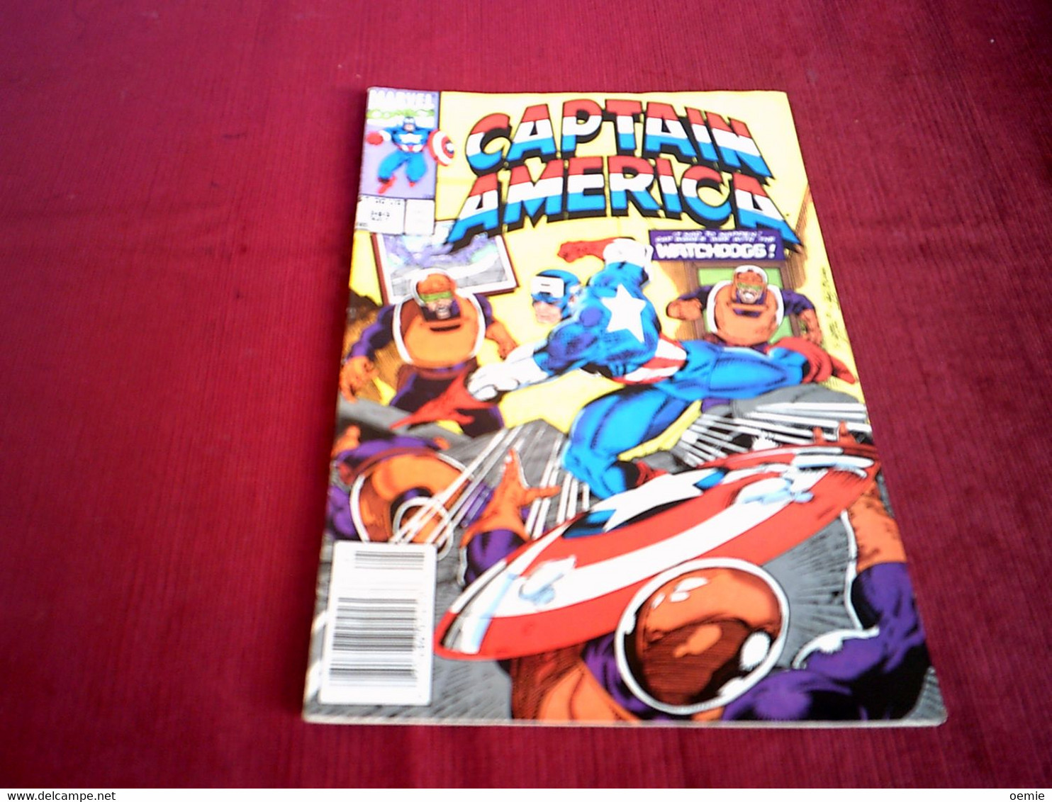 CAPTAIN  AMERICA   N°  385 MAY 1991 - Marvel