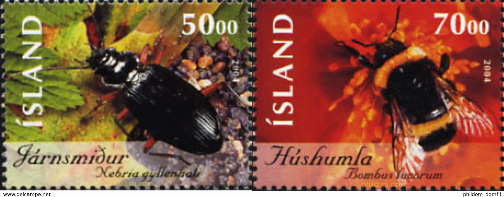 153271 MNH ISLANDIA 2004 INSECTOS - Collections, Lots & Series