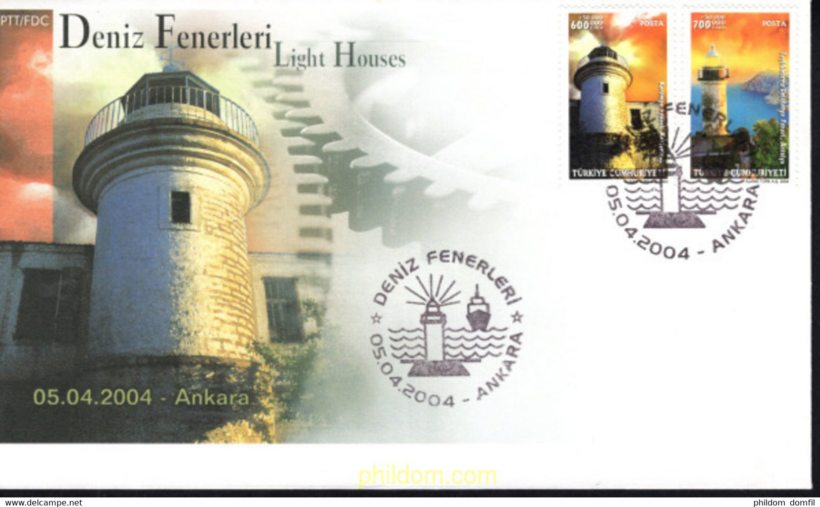 449452 MNH TURQUIA 2004 FAROS - Collections, Lots & Séries