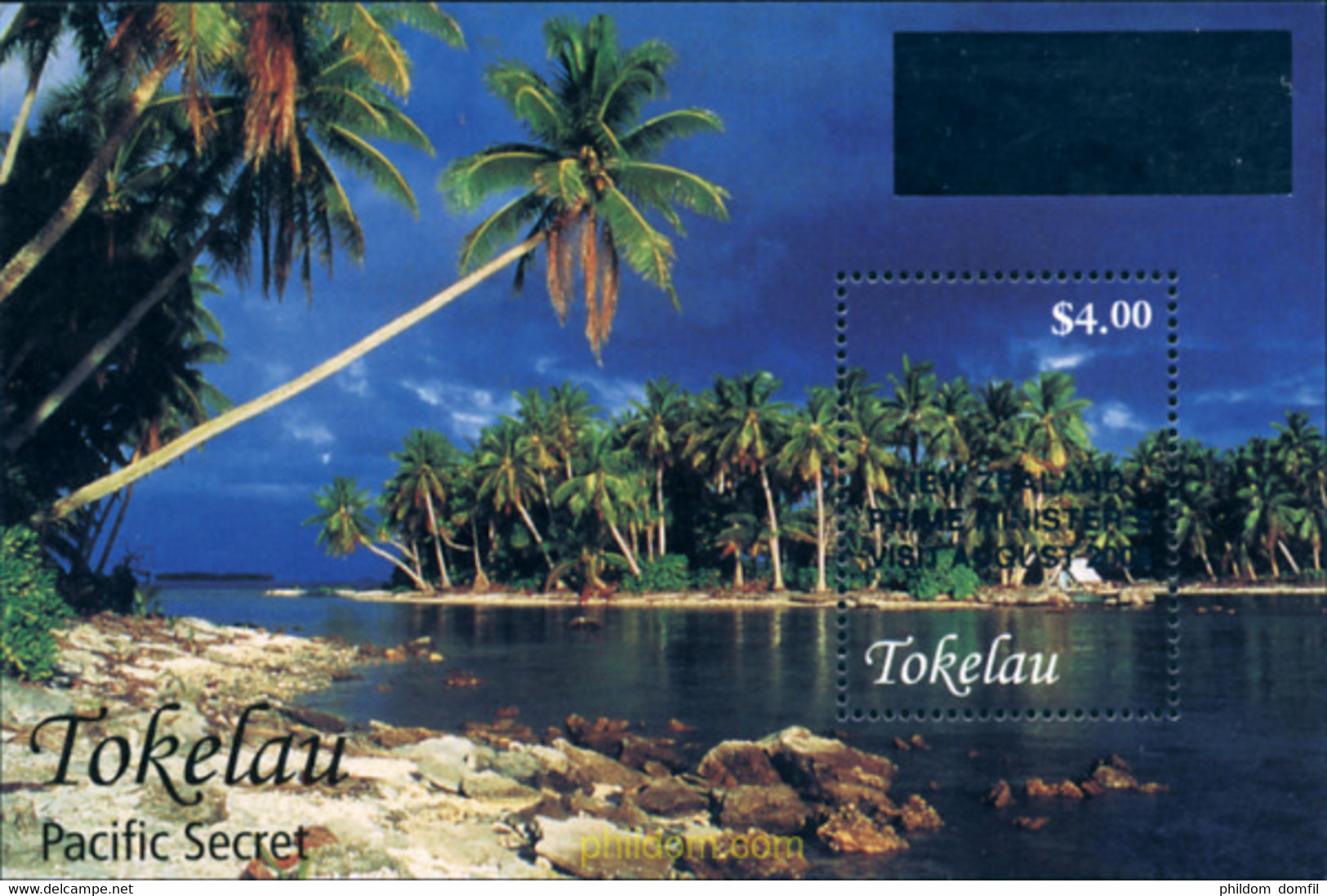 155256 MNH TOKELAU 2004 VISITA DEL PRIMER MINISTRO - Tokelau