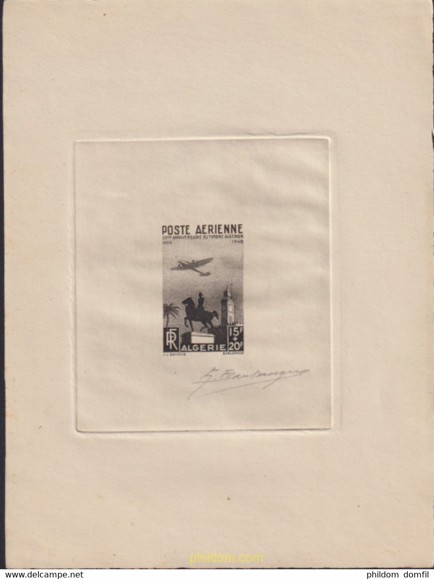 626183 MNH ARGELIA 1949 25 ANIVERSARIO DEL PRIMER SELLO DE ARGELIA - Collections, Lots & Series