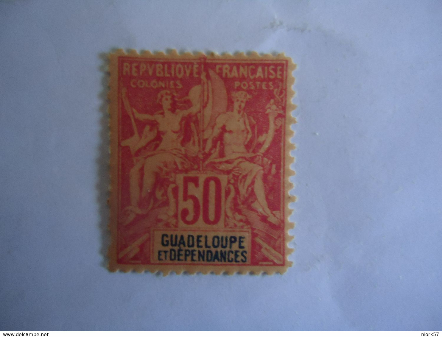 GUADELOUPE   FRANCE  COLONIES    MNH STAMPS  50C - Andere & Zonder Classificatie