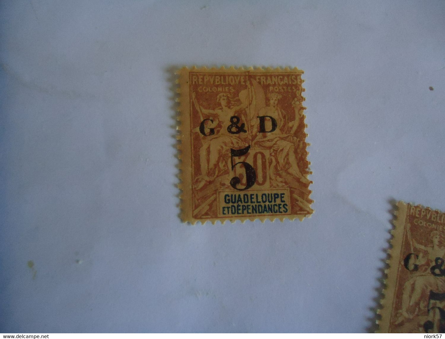 GUADELOUPE   FRANCE  COLONIES    MLN STAMPS  OVERPRINT - Andere & Zonder Classificatie