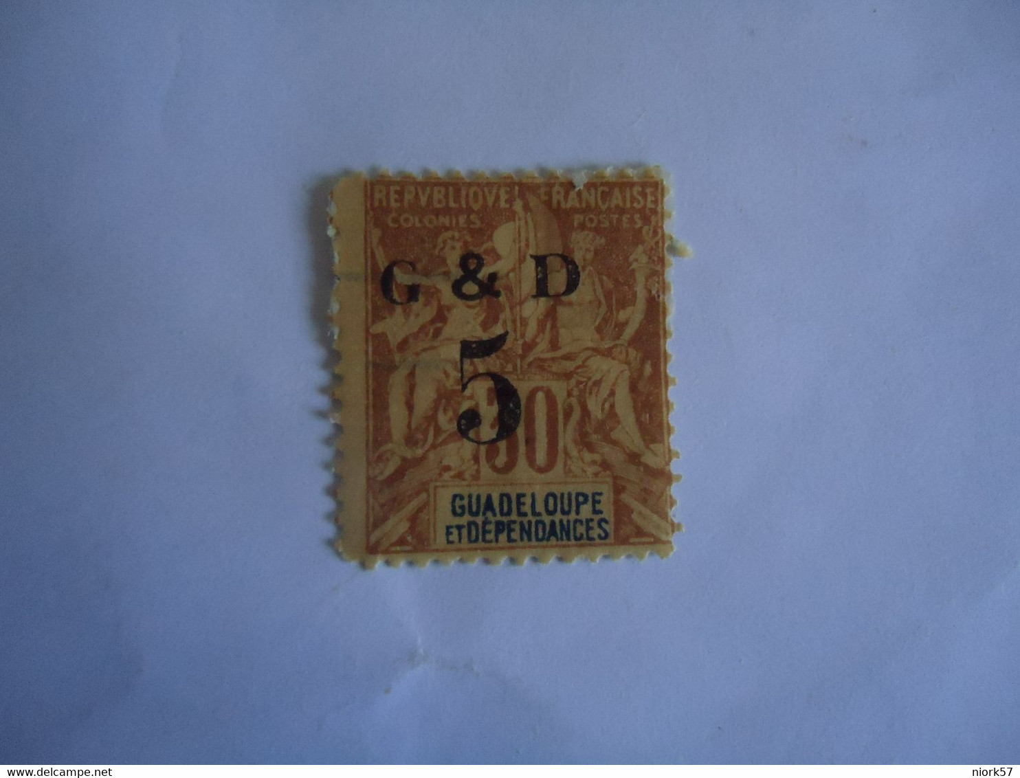 GUADELOUPE   FRANCE  COLONIES    MLN STAMPS  OVERPRINT - Andere & Zonder Classificatie
