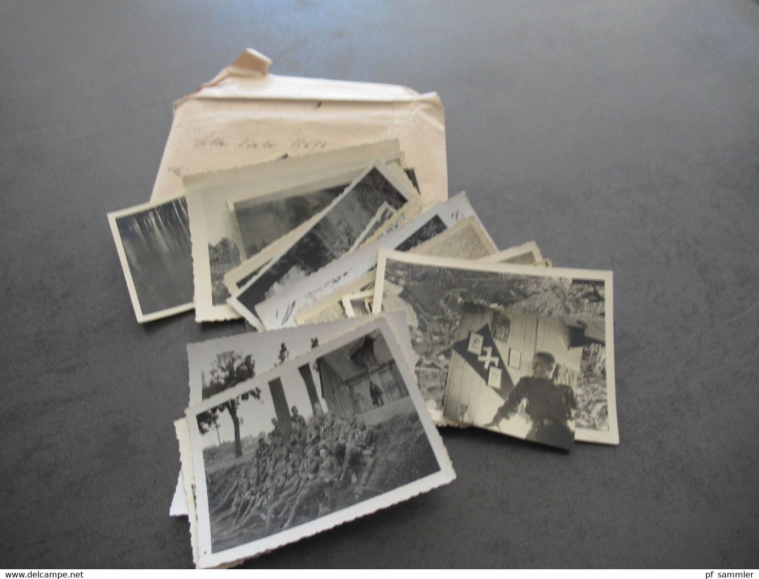 Fotos 2.WK Um 1941 Soldaten / Krieg / Hitlerjugend ?! Interessanter Stöberposten Mit 37 Fotos (natürlich Originale) - Albumes & Colecciones