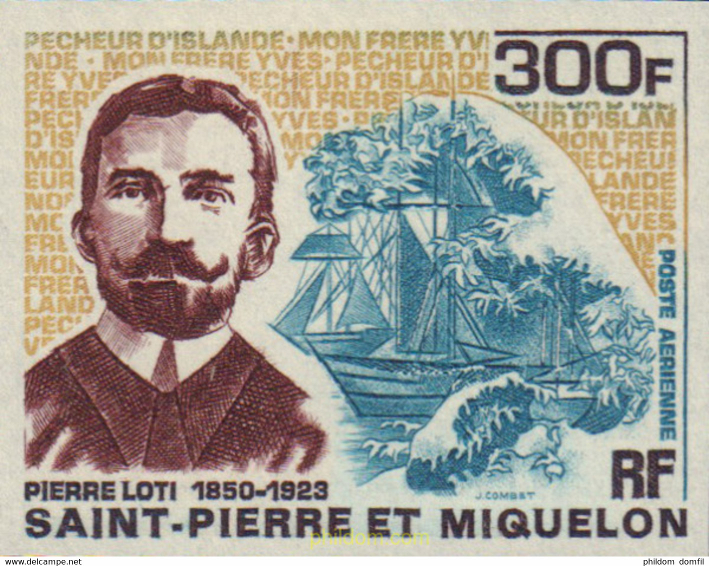 161250 MNH SAN PEDRO Y MIQUELON 1969 PIERRE LOTI. BARCOS - Used Stamps