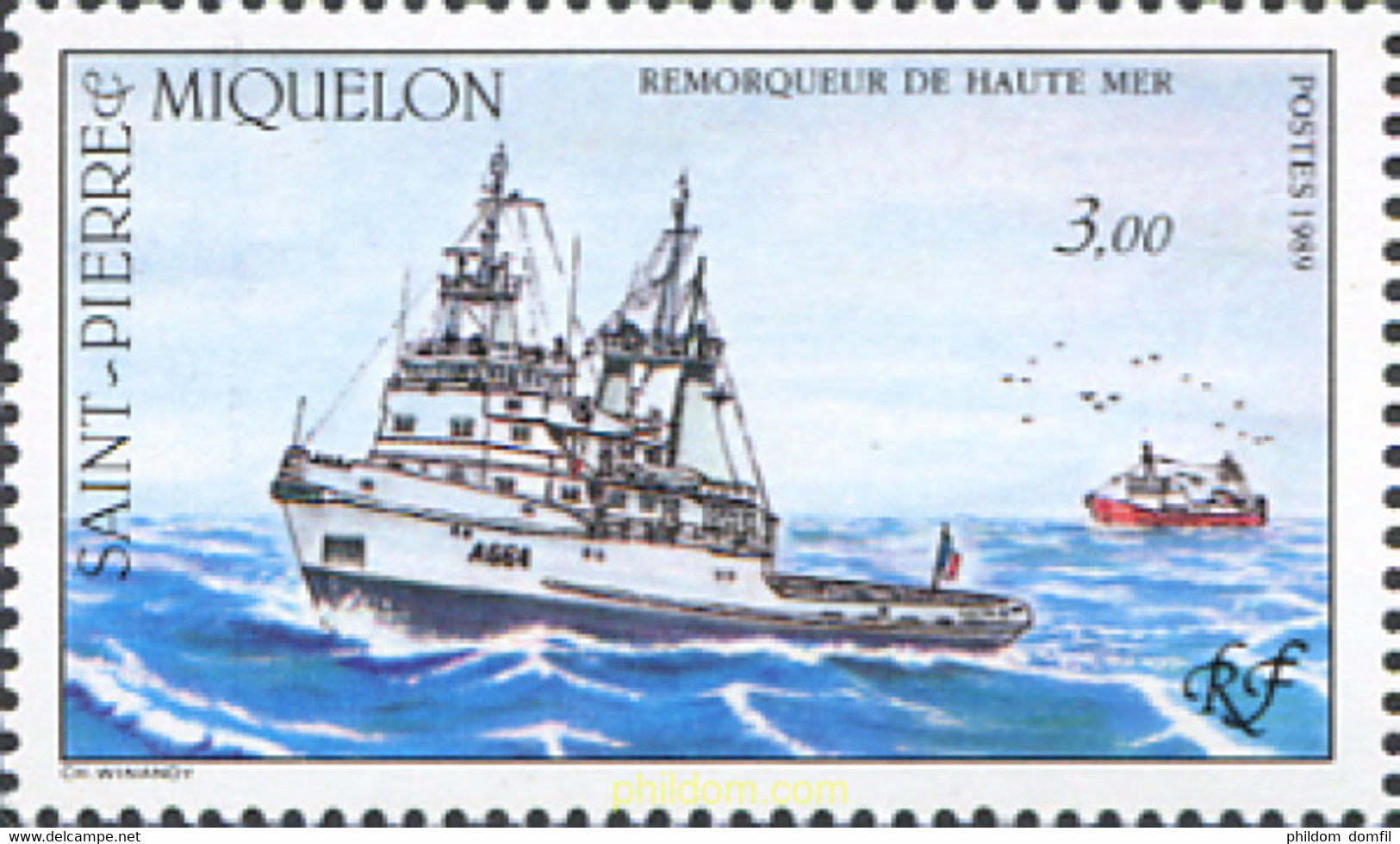 161378 MNH SAN PEDRO Y MIQUELON 1989 FLOTA DE SAN PEDRO Y MIQUELON - Used Stamps