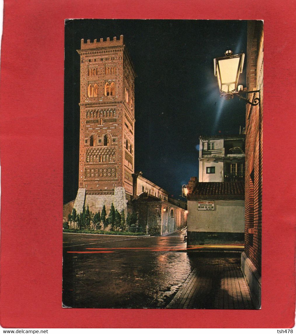 ESPAGNE---TERUEL--iglisia De San Martin --torre Mudejar---voir 2 Scans - Teruel