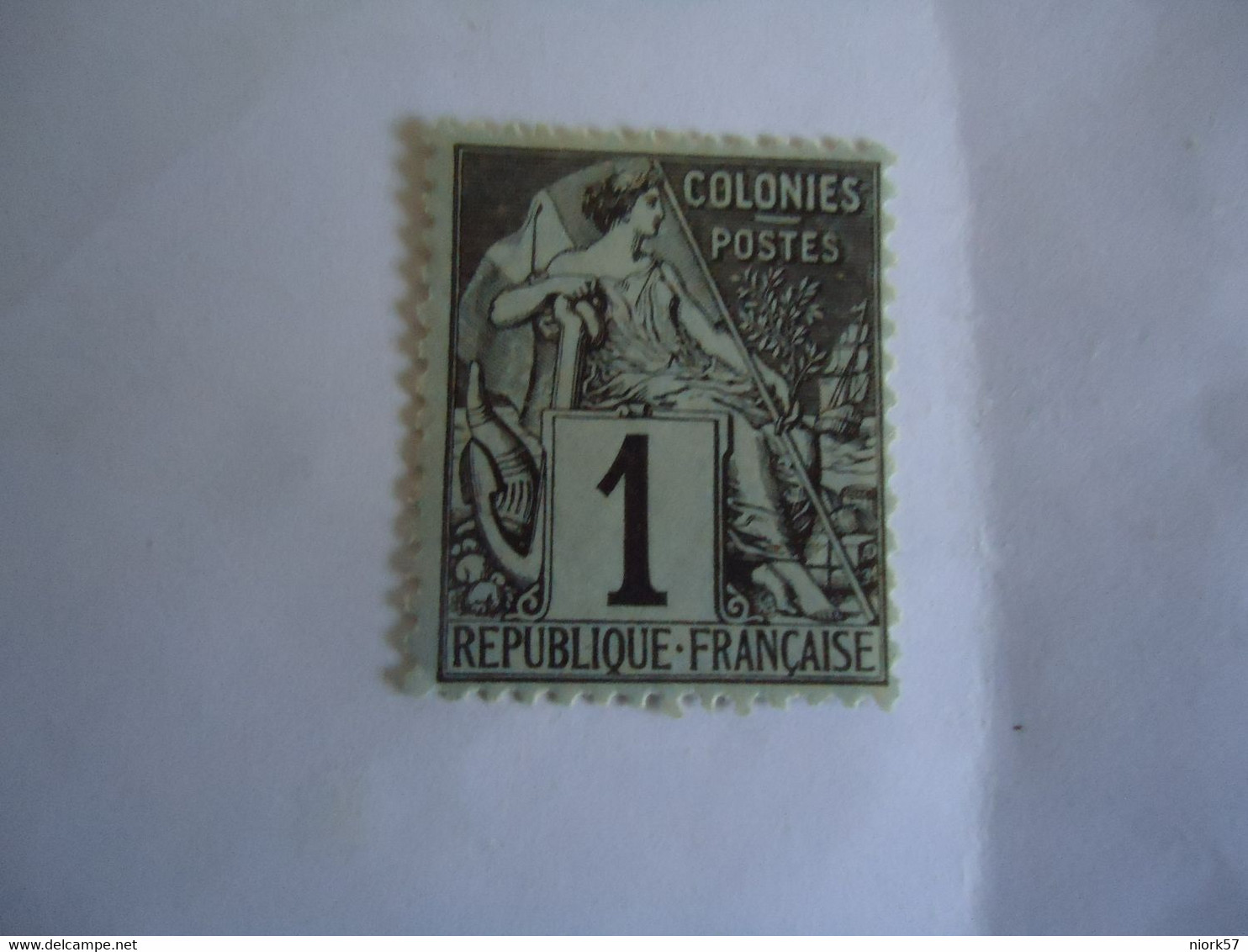 FRANCE  COLONIES   MLN STAMPS  1C - Ohne Zuordnung