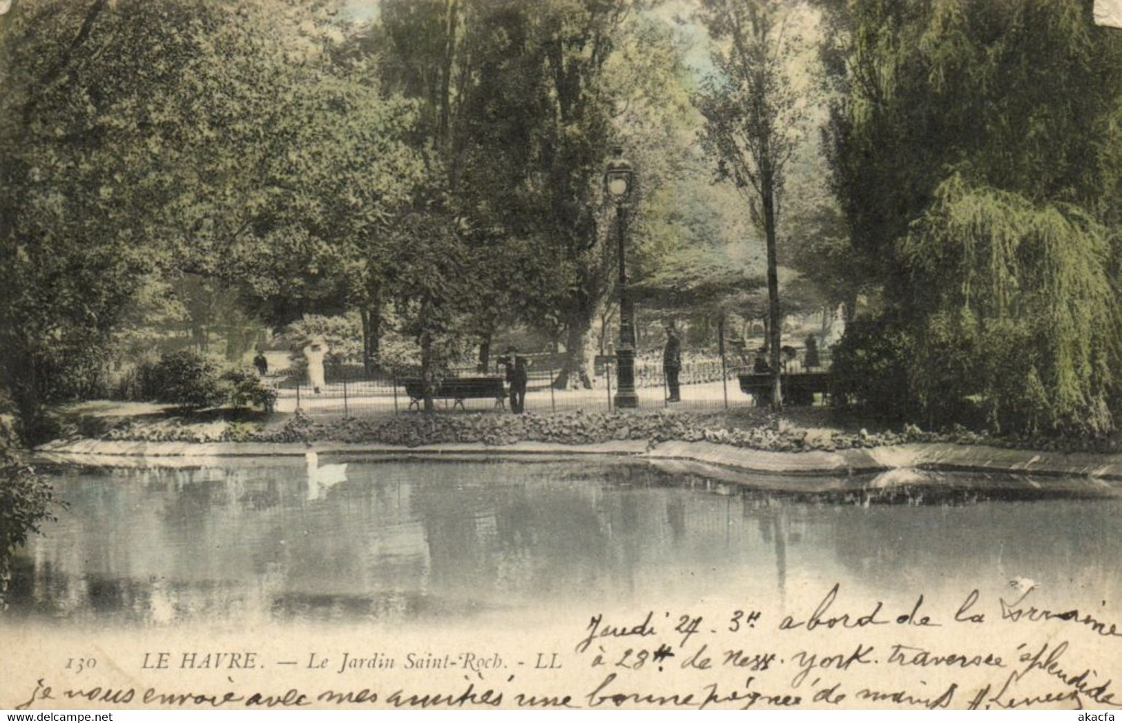 CPA Le HAVRE - Le Jardin St-Roch (200999) - Square Saint-Roch