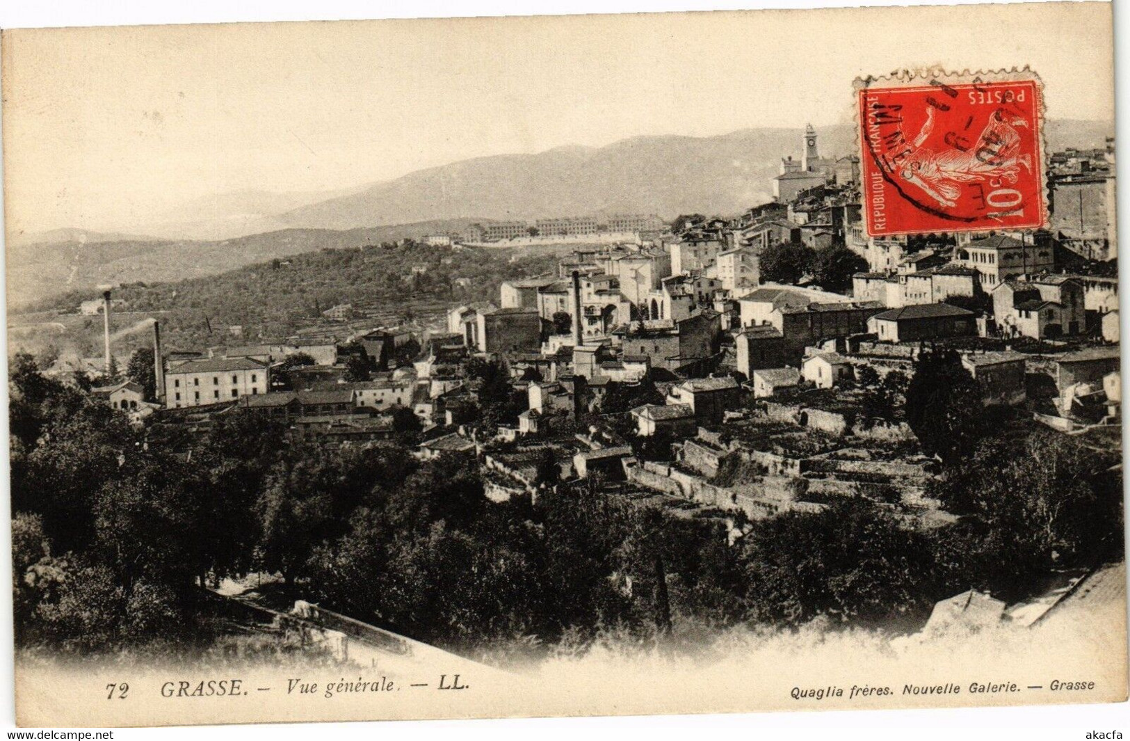 CPA GRASSE - Vue Générale (192103) - Grasse