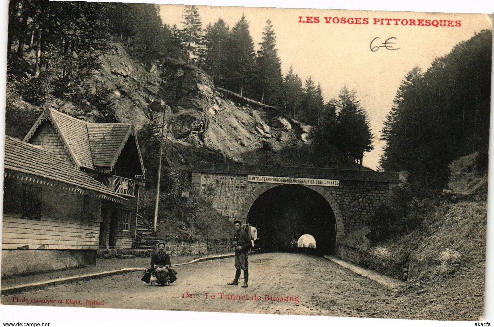 CPA Le Tunnel De BUSSANG (184926) - Col De Bussang