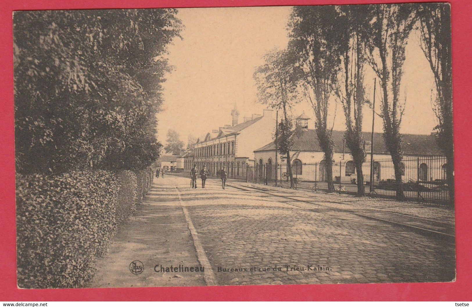 Chatelineau - Bureau Et Rue Trieu Kaisin ( Voir Verso ) - Châtelet