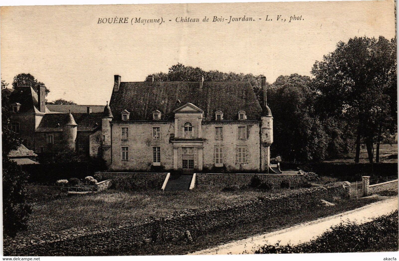 CPA Bouere .- Chateau De Bois Jourdan (191103) - Crez En Bouere