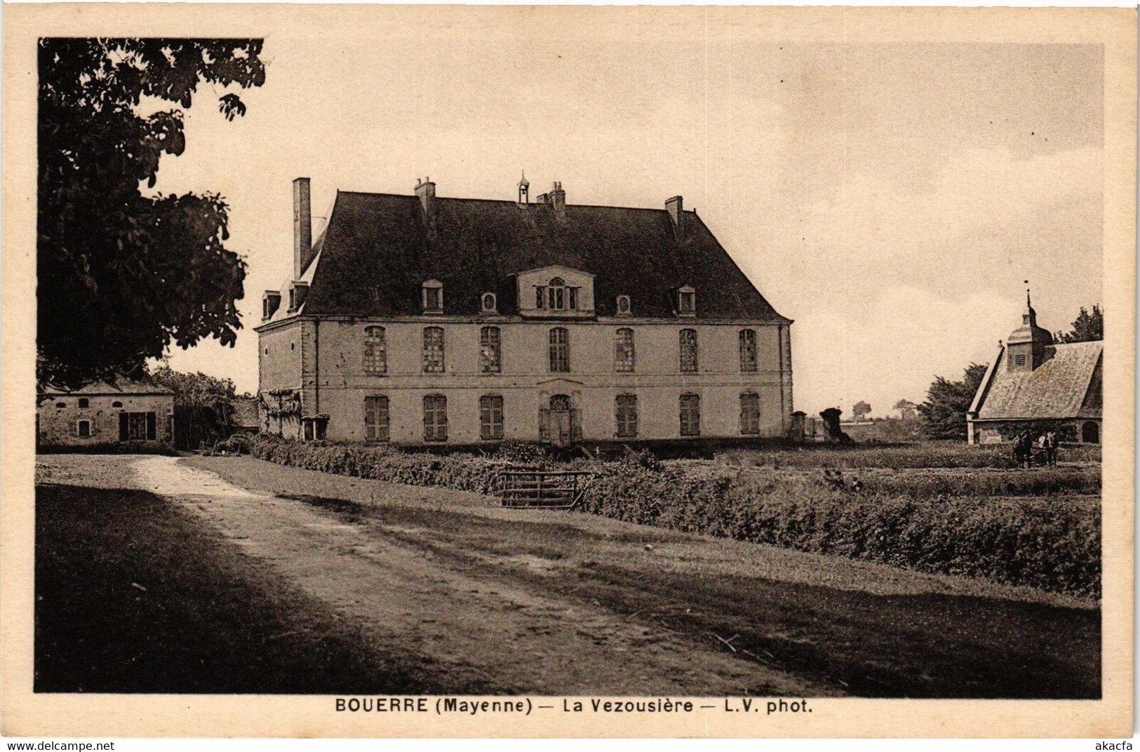 CPA Bouere .- Le Vezousiere (191104) - Crez En Bouere