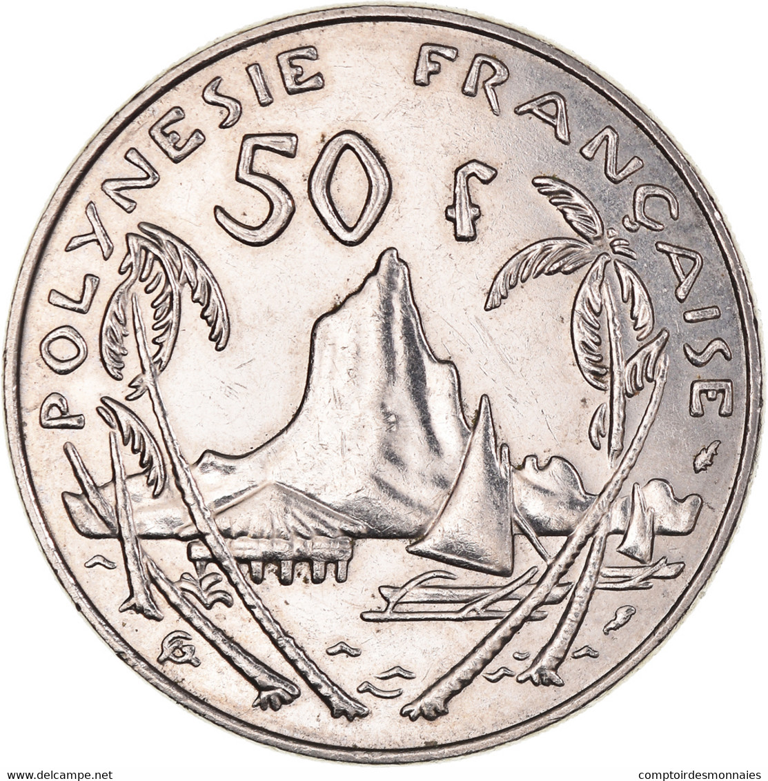 Monnaie, Polynésie Française, 50 Francs, 1985, Paris, SUP, Nickel, KM:13 - Frans-Polynesië