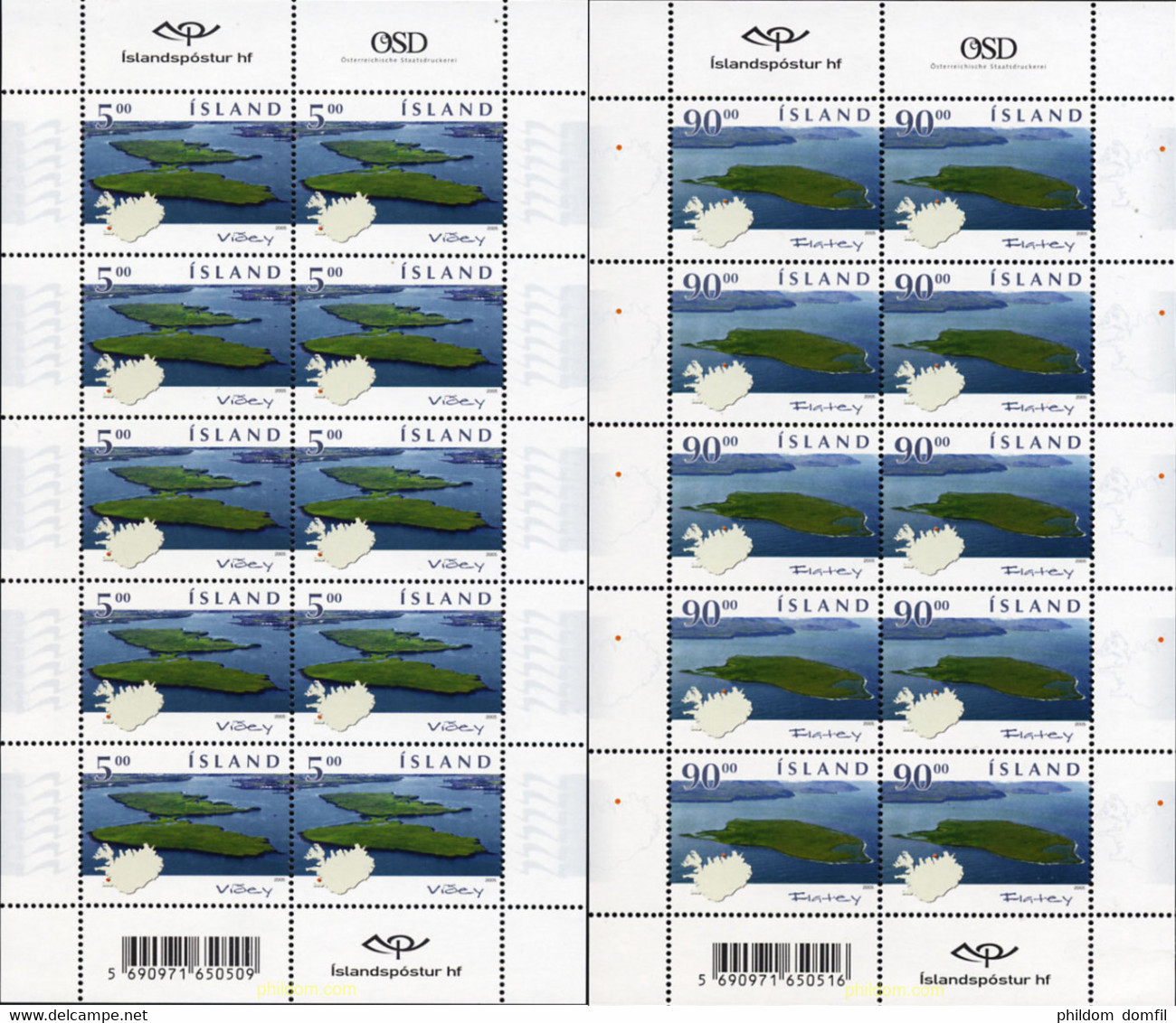 164817 MNH ISLANDIA 2005 ISLAS - Collezioni & Lotti