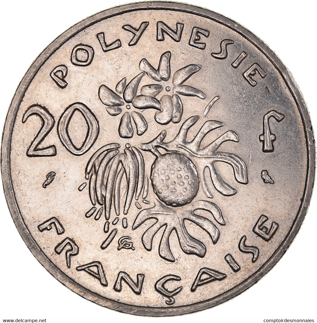 Monnaie, Polynésie Française, 20 Francs, 1973, Paris, SUP, Nickel, KM:9 - Frans-Polynesië