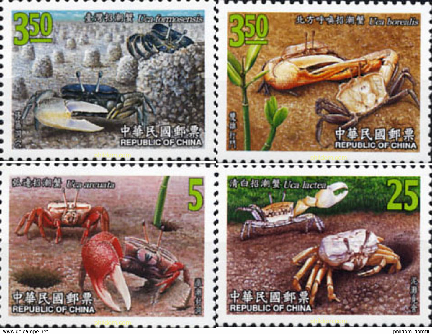 167285 MNH CHINA. FORMOSA-TAIWAN 2004 CANGREJOS - Lots & Serien