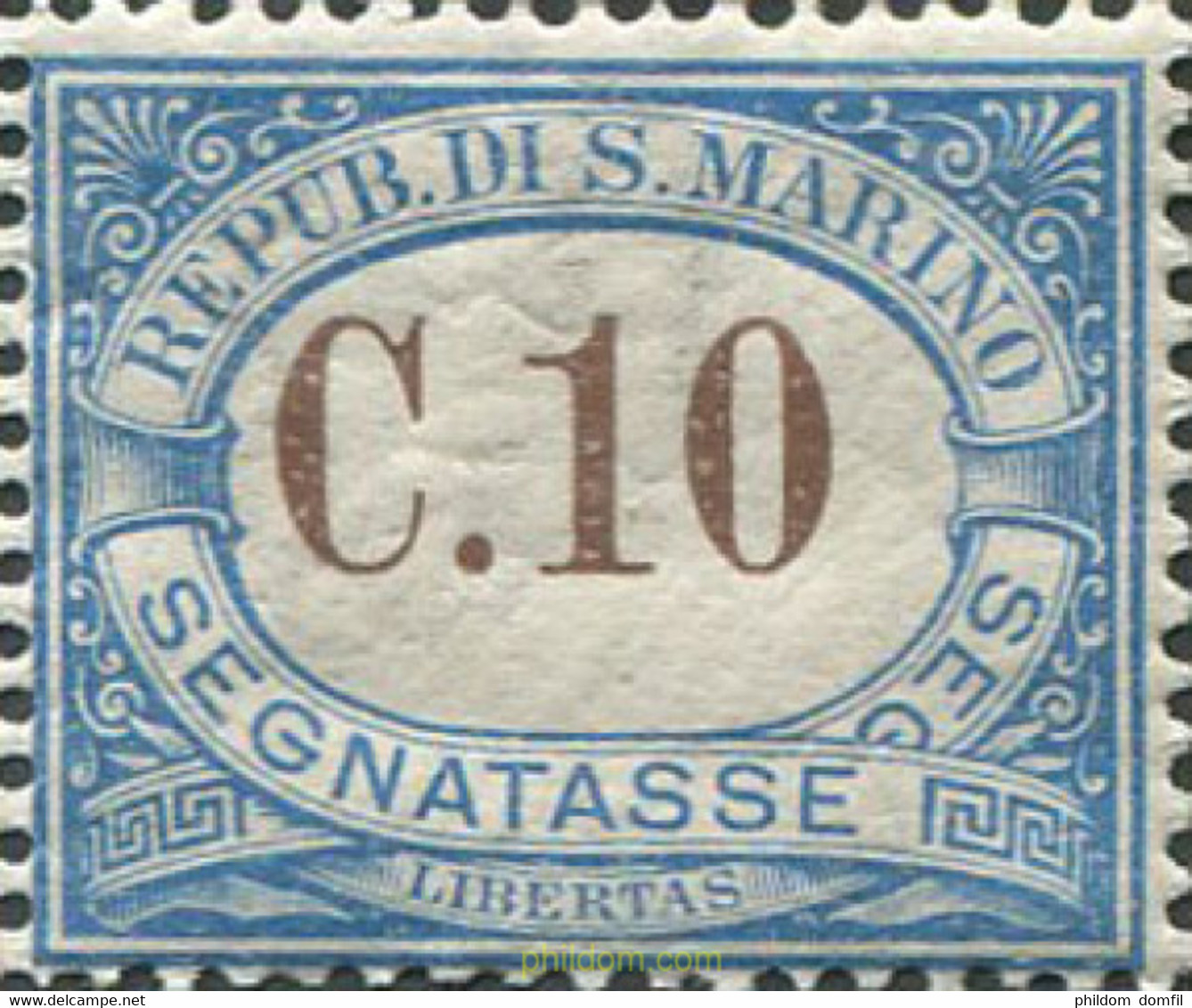 686091 MNH SAN MARINO 1925 CIFRA - Used Stamps