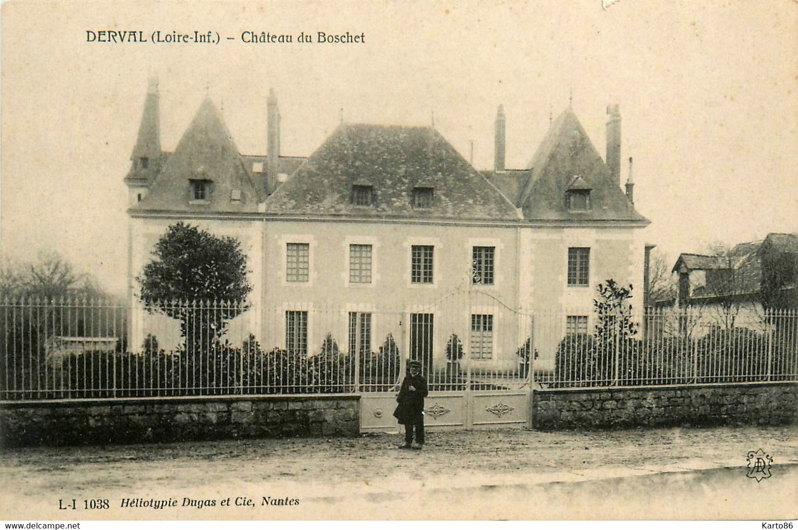 Derval * Façade Du Château Du Boschet - Derval