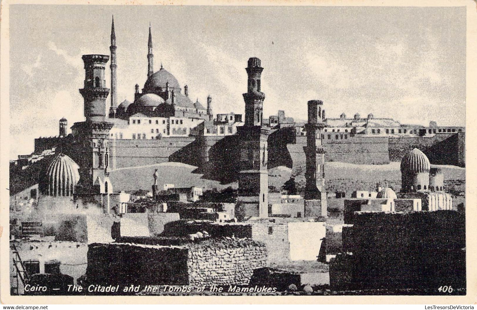 CPA - EGYPTE - Le Caire - The Citadel And The Tombs Of The Mamelukes - 406 - The Oriental Commercial Bureau - Le Caire